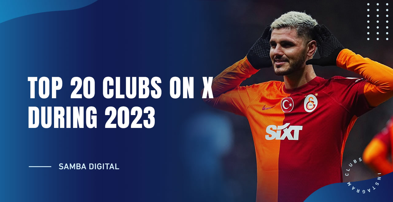 The football clubs with the best performances at X in 2023